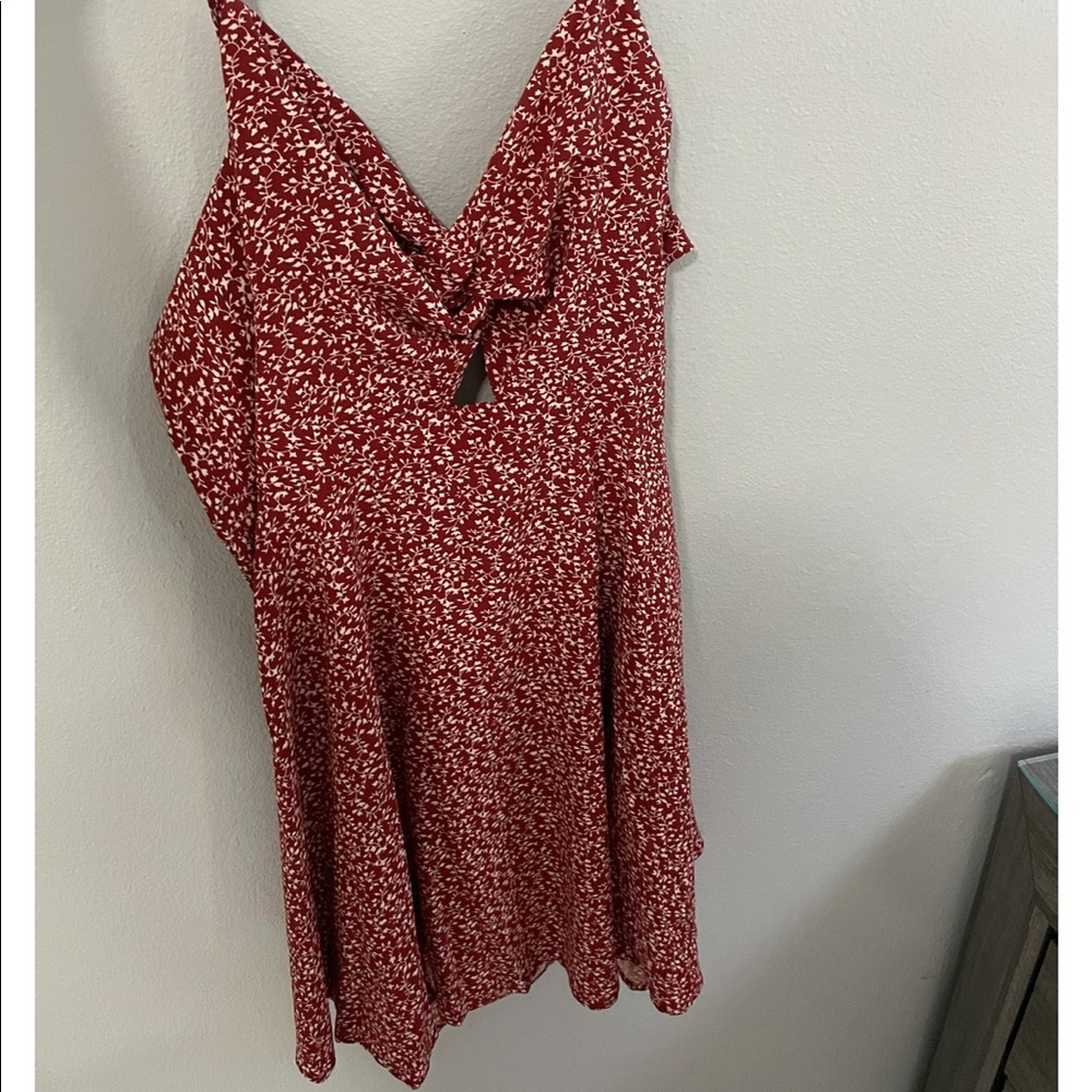 Red dress